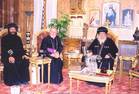 Historischer Empfang beim Patriarch der koptisch-orthodoxen Kirche sn.Hl. Papst Schenuda III. in Kairo