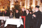 Vertreter der Kirche (Ökumene) beim Bundespräsidenten Der. Heinz Fischer in Wien