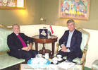 Mit der Botschafter der Republik von Irak in Wien