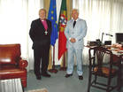 Gespräch it dem Botschafter von Portugal in Wien 2007