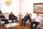 Mit Erzbischof Mor Filoxinos Yusuf Getin Onkel Melek Kesimo Cousin Edil Kesimo
 Istanbul 1981