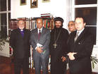 Mit dem Ägyptischer Minister für Religiose Angelegenheiten Mr. Zakzouk in Wien 2004